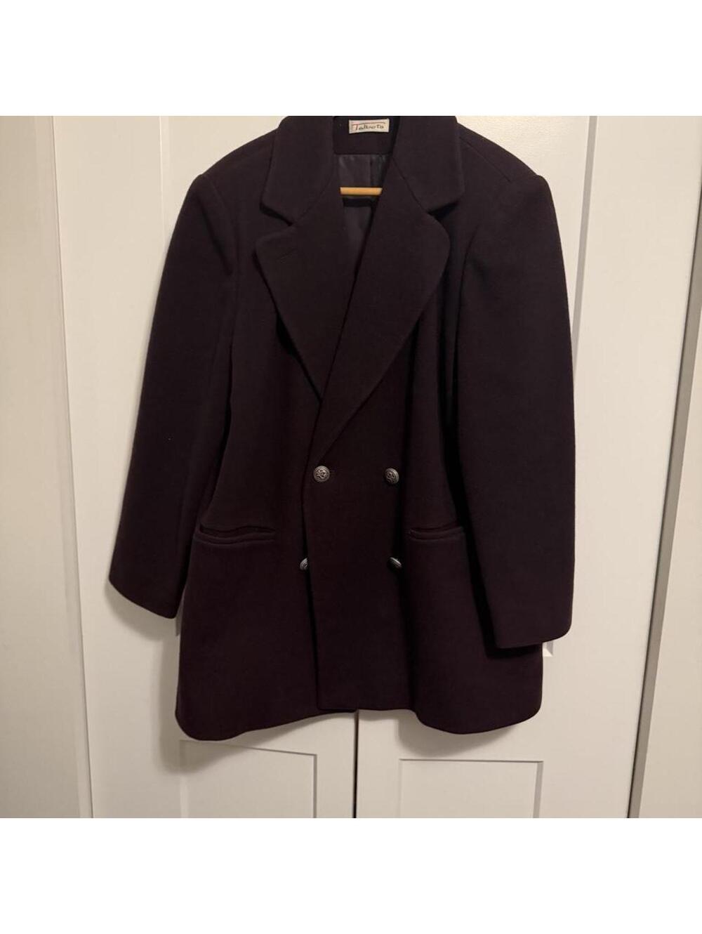 Talbots Women's Purple and Burgundy Jacket